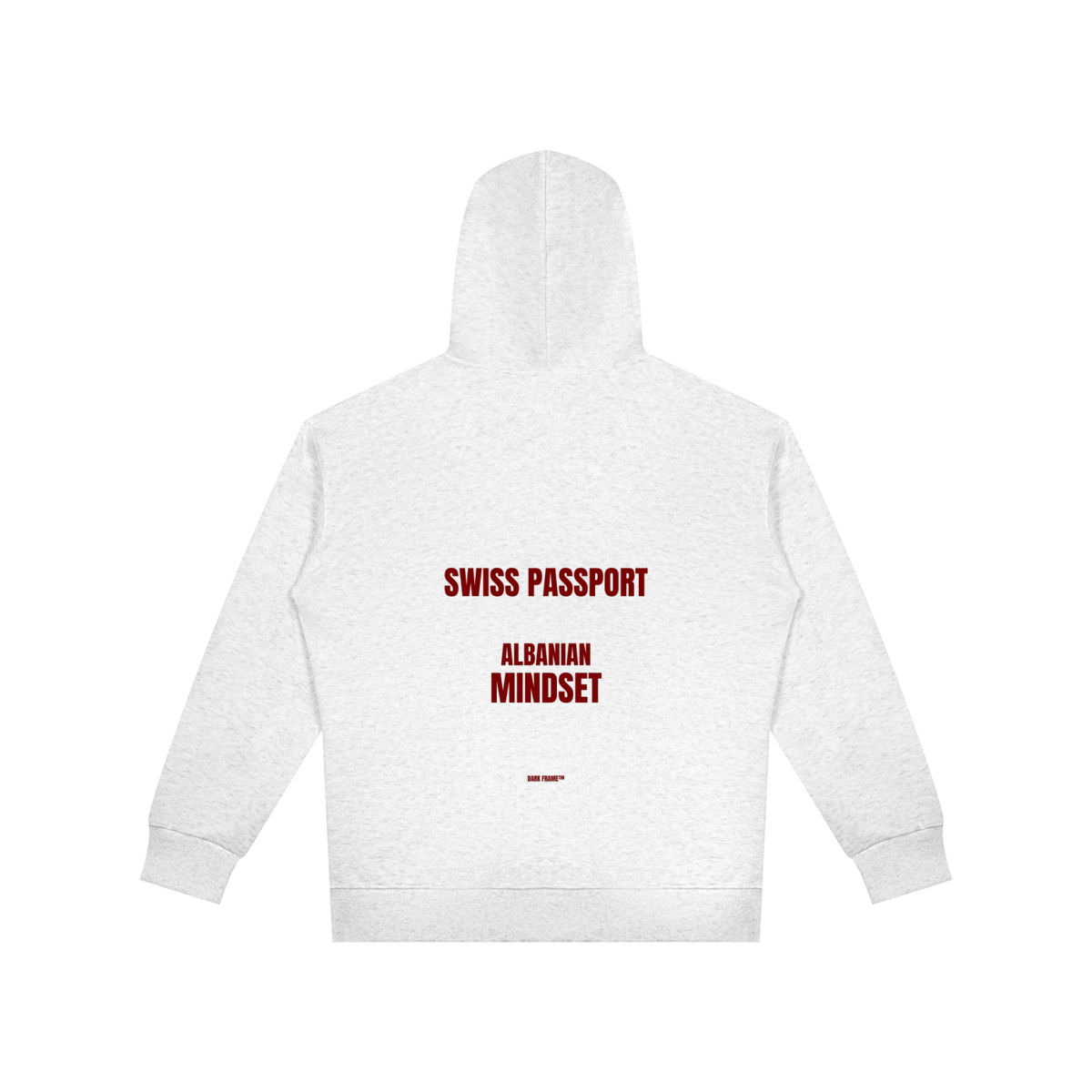 Unisex Oversized Full Zip Hoodie