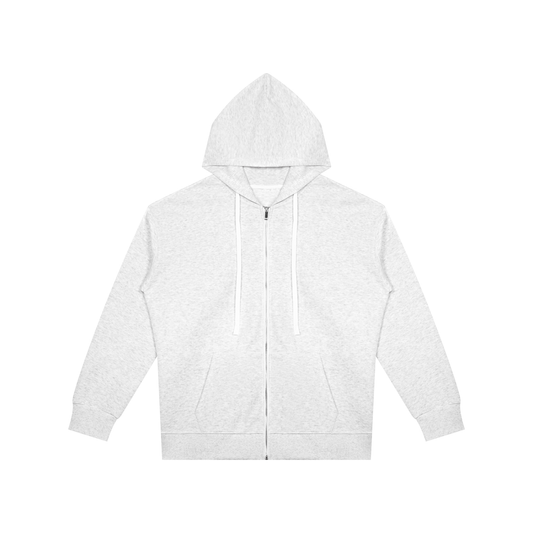 Unisex Oversized Full Zip Hoodie